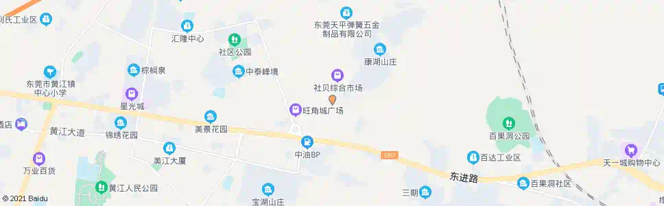 东莞康湖市场_公交站地图_东莞公交_妙搜公交查询2025