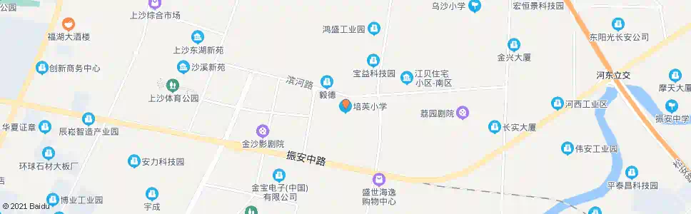 东莞培英小学_公交站地图_东莞公交_妙搜公交查询2025