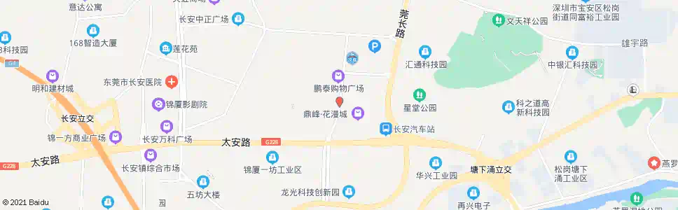 东莞霄边影剧院_公交站地图_东莞公交_妙搜公交查询2025