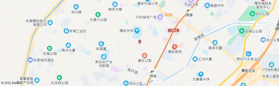 东莞百家乐商场_公交站地图_东莞公交_妙搜公交查询2025