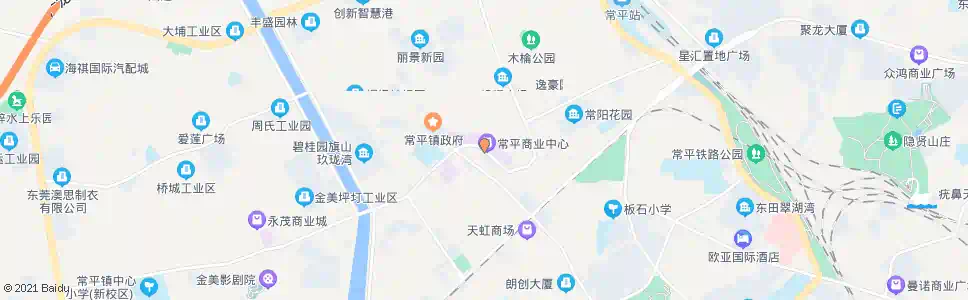 东莞西乡步行街_公交站地图_东莞公交_妙搜公交查询2025