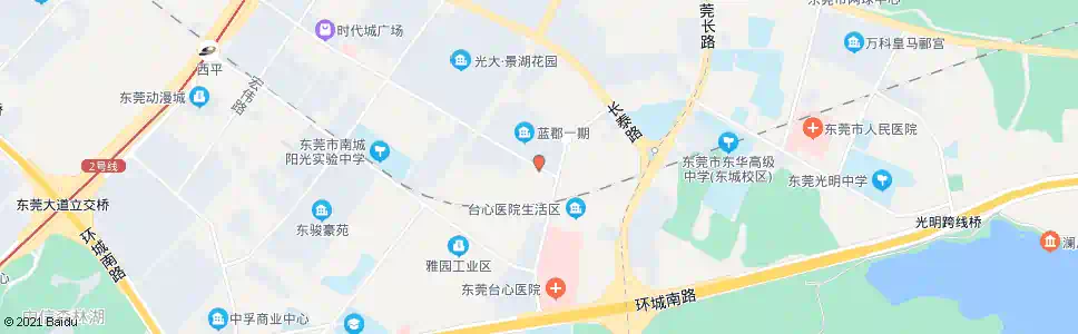东莞荔园南路口_公交站地图_东莞公交_妙搜公交查询2025