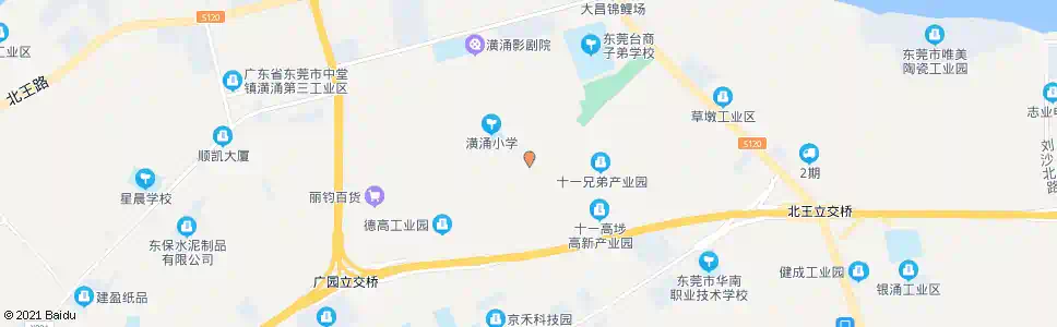 东莞新民二村路口_公交站地图_东莞公交_妙搜公交查询2025