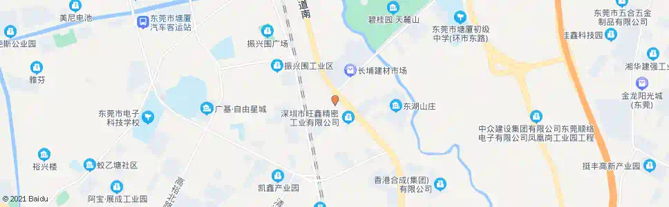 东莞128工业区_公交站地图_东莞公交_妙搜公交查询2025