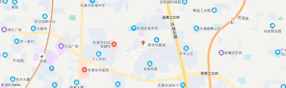 东莞新世纪星城_公交站地图_东莞公交_妙搜公交查询2025