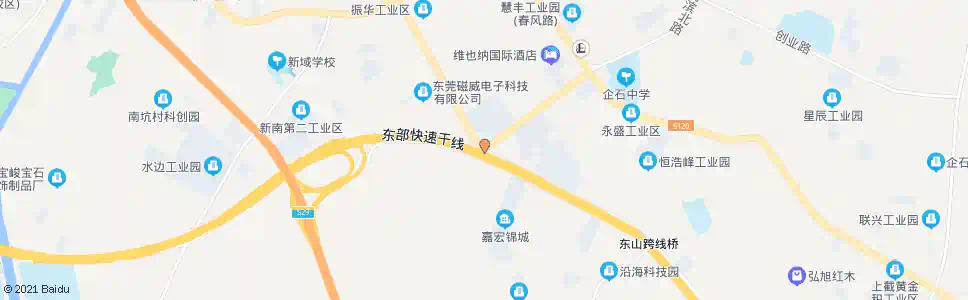 东莞湖滨路口_公交站地图_东莞公交_妙搜公交查询2025