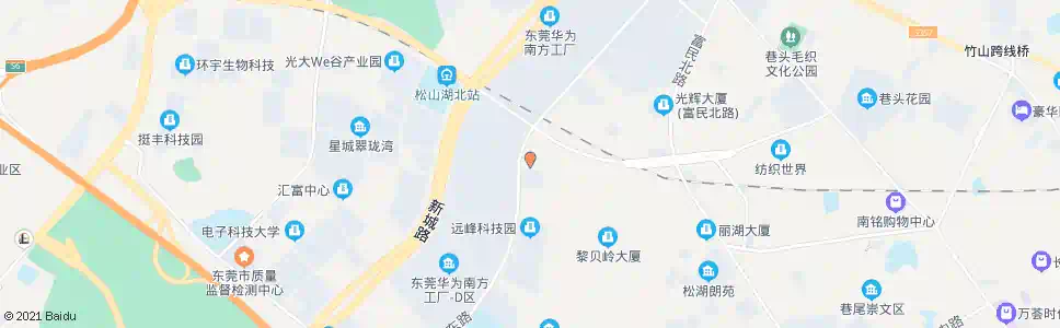 东莞邮政物流分公司_公交站地图_东莞公交_妙搜公交查询2025