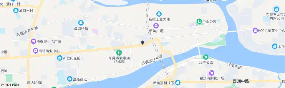 东莞石碣唐洪_公交站地图_东莞公交_妙搜公交查询2025
