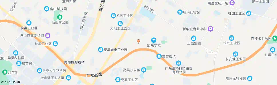 东莞福东电子厂南_公交站地图_东莞公交_妙搜公交查询2025