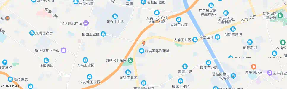东莞岗梓路口_公交站地图_东莞公交_妙搜公交查询2025