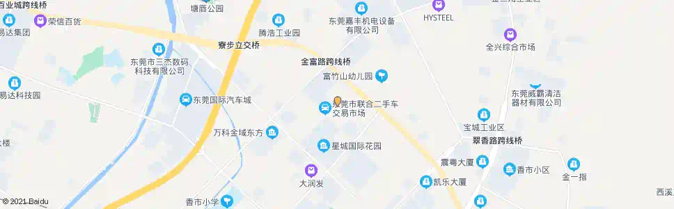 东莞富兴街_公交站地图_东莞公交_妙搜公交查询2025