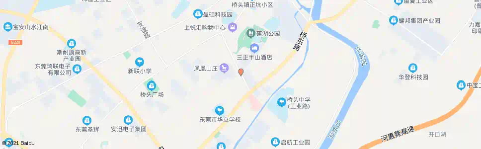 东莞莲湖花园_公交站地图_东莞公交_妙搜公交查询2025