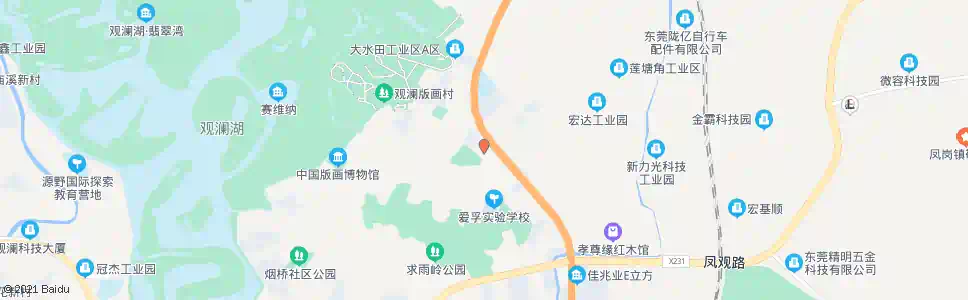 东莞水田社区_公交站地图_东莞公交_妙搜公交查询2025