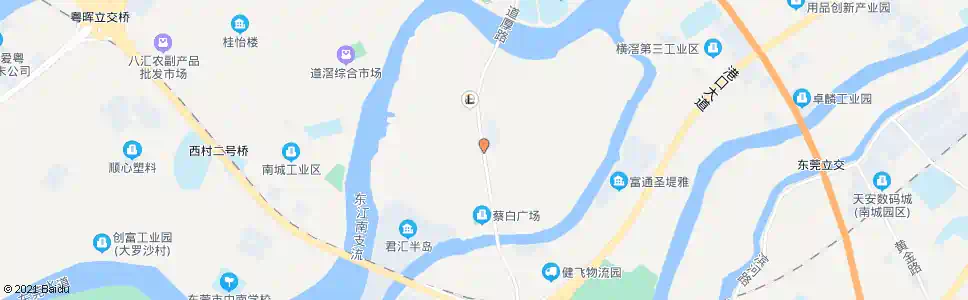 东莞上口村_公交站地图_东莞公交_妙搜公交查询2025