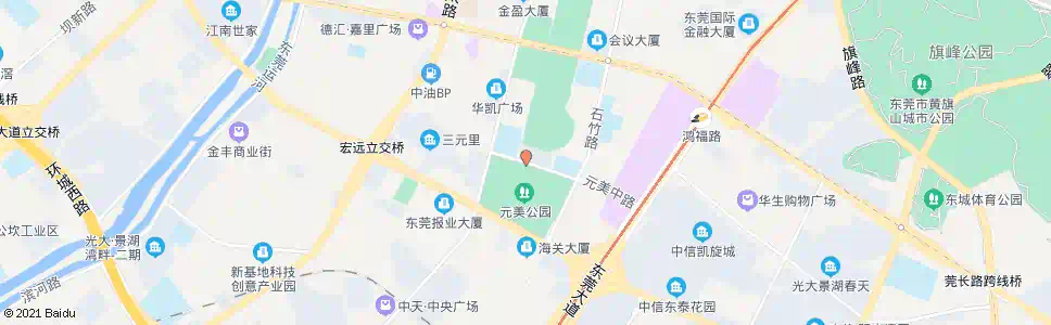 东莞青少年宫_公交站地图_东莞公交_妙搜公交查询2025