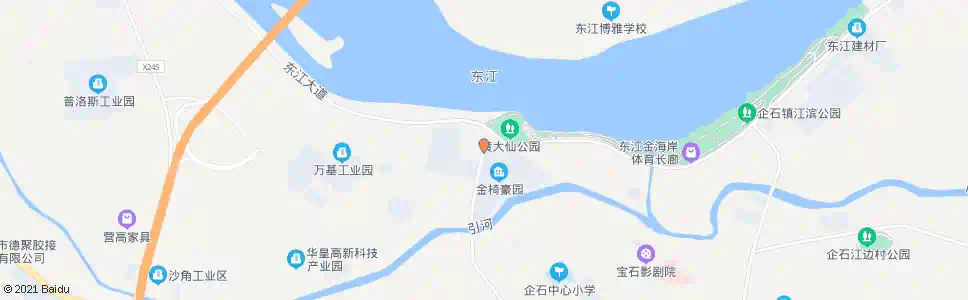 东莞黄大仙_公交站地图_东莞公交_妙搜公交查询2025