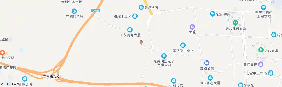 东莞马尾水库_公交站地图_东莞公交_妙搜公交查询2025