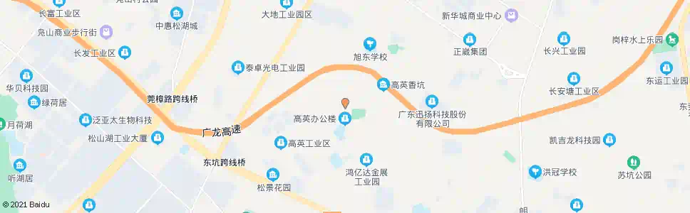 东莞高英社区卫生站_公交站地图_东莞公交_妙搜公交查询2025