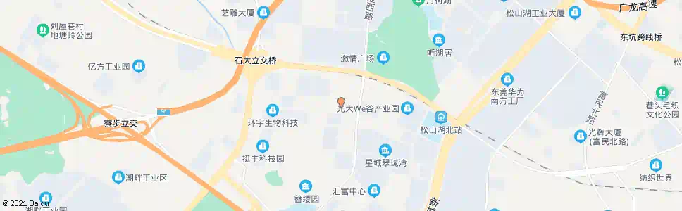 东莞中科创新广场_公交站地图_东莞公交_妙搜公交查询2025