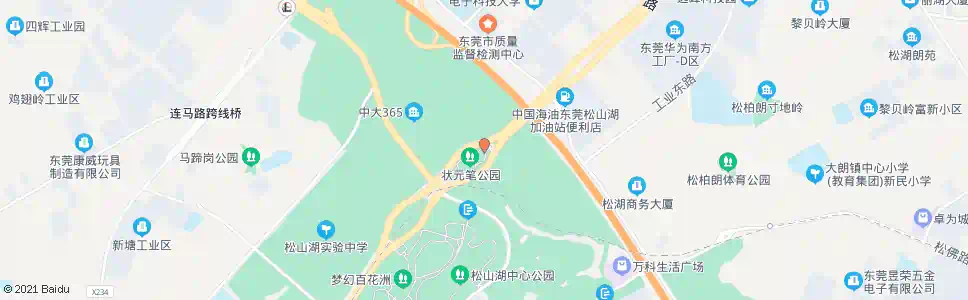 东莞状元笔_公交站地图_东莞公交_妙搜公交查询2025