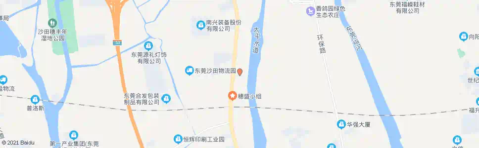 东莞大坭市场_公交站地图_东莞公交_妙搜公交查询2025