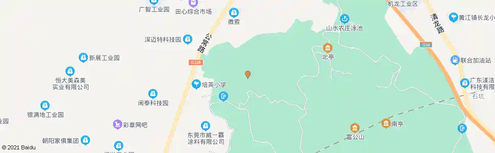 东莞马山厂_公交站地图_东莞公交_妙搜公交查询2025