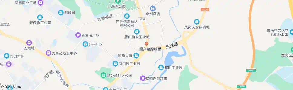 东莞雁田海关_公交站地图_东莞公交_妙搜公交查询2025