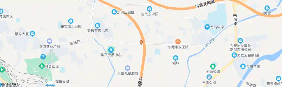 东莞漱新工业区_公交站地图_东莞公交_妙搜公交查询2025
