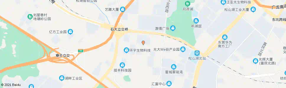东莞华腾国际_公交站地图_东莞公交_妙搜公交查询2025