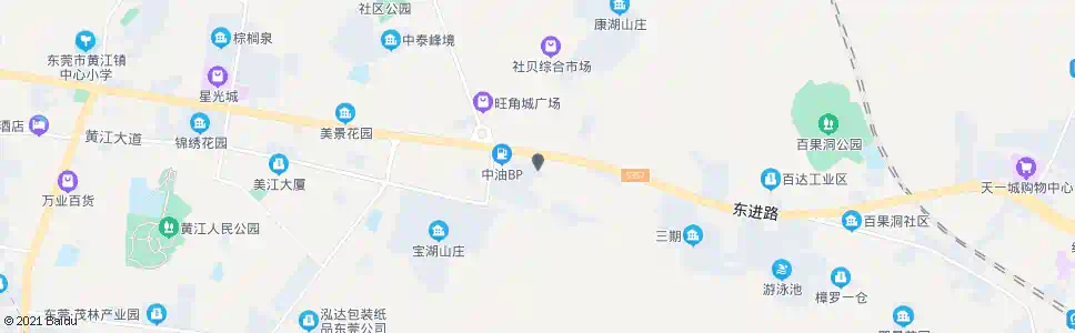 东莞田美工业区_公交站地图_东莞公交_妙搜公交查询2025