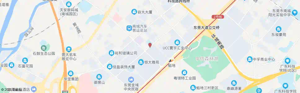 东莞宏城五金模具城_公交站地图_东莞公交_妙搜公交查询2025