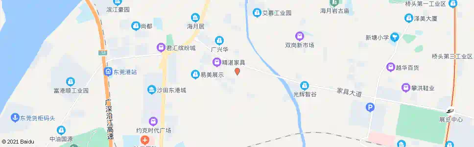 东莞格美家具厂_公交站地图_东莞公交_妙搜公交查询2025