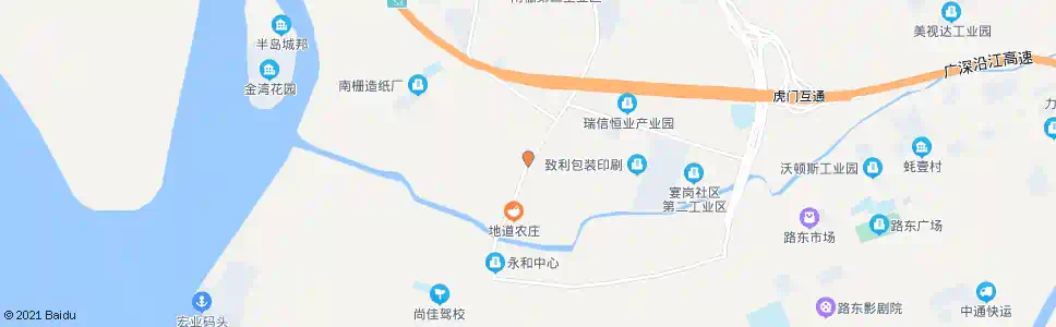 东莞德隆围路口_公交站地图_东莞公交_妙搜公交查询2025