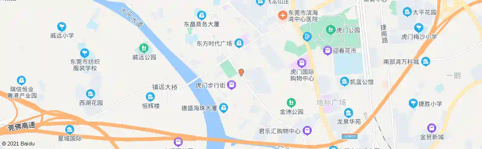 东莞太平广场(大地通讯)_公交站地图_东莞公交_妙搜公交查询2025