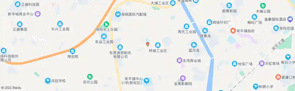 东莞桥梓派出所_公交站地图_东莞公交_妙搜公交查询2025