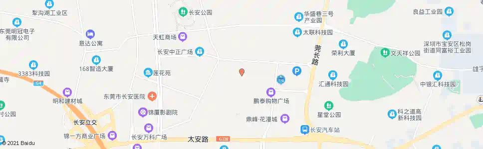 东莞霄边农民公寓北_公交站地图_东莞公交_妙搜公交查询2025