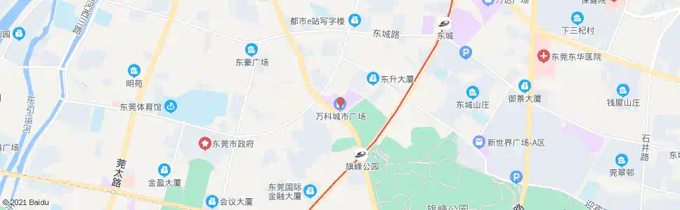 东莞万科城市广场_公交站地图_东莞公交_妙搜公交查询2025