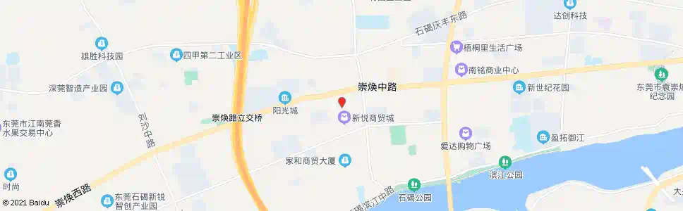 东莞达冠厂_公交站地图_东莞公交_妙搜公交查询2025