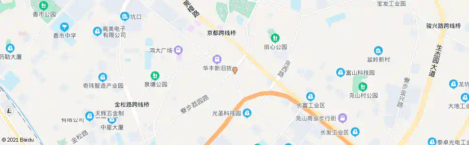 东莞新安超市_公交站地图_东莞公交_妙搜公交查询2025