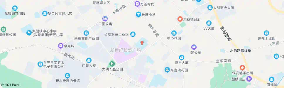 东莞大朗中学_公交站地图_东莞公交_妙搜公交查询2025