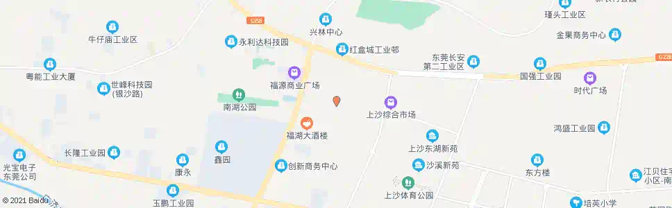东莞厦岗第四工业区_公交站地图_东莞公交_妙搜公交查询2025