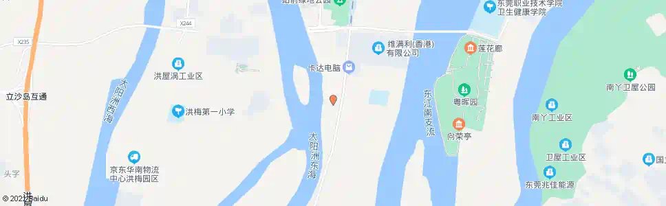 东莞肥田厂_公交站地图_东莞公交_妙搜公交查询2025