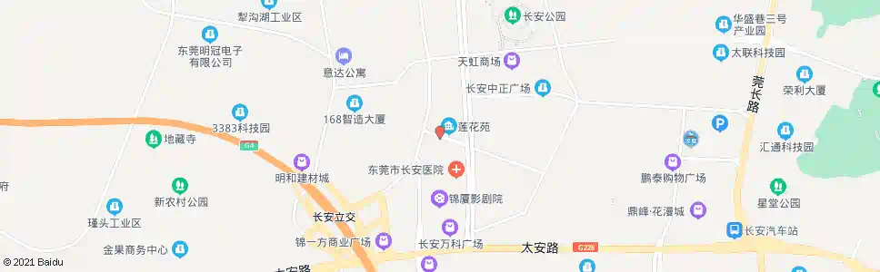 东莞锦厦新村北门_公交站地图_东莞公交_妙搜公交查询2025