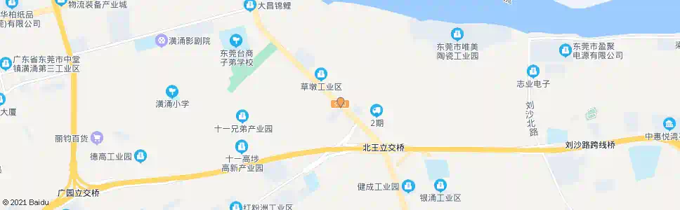 东莞草墩_公交站地图_东莞公交_妙搜公交查询2025