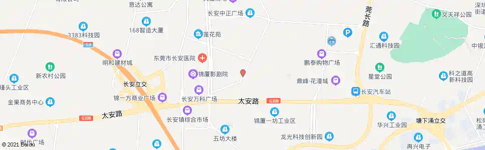 东莞海盈商务大厦_公交站地图_东莞公交_妙搜公交查询2025