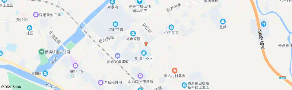东莞田坑社区卫生服务站_公交站地图_东莞公交_妙搜公交查询2025
