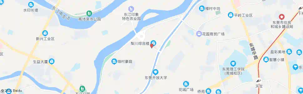 东莞红川路_公交站地图_东莞公交_妙搜公交查询2025