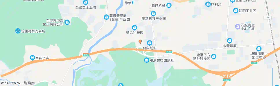 东莞沿塘路_公交站地图_东莞公交_妙搜公交查询2025