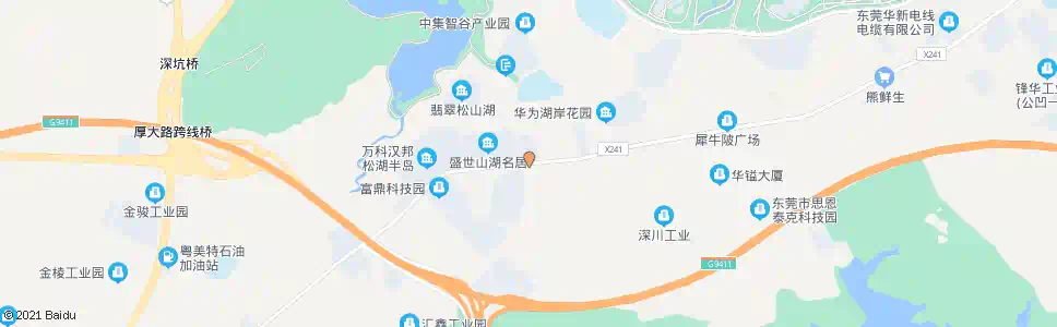 东莞犀牛陂路口_公交站地图_东莞公交_妙搜公交查询2025