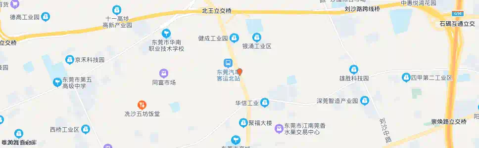 东莞卢溪村西_公交站地图_东莞公交_妙搜公交查询2025